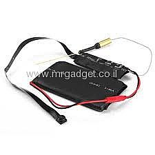 K7 WiFi IP P2P Mini Camera Module  -  EU PLUG  BLACK 1