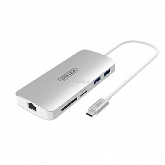 ���� ����� ������� - USB3.0 Type-C Aluminium Multi-Port Hub with Power Delivery