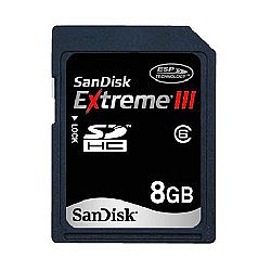 eXtreme III Secure Digital HC 8GB X133