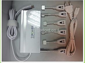 XPower� 90W Ultra Slim Universal For Macbook Laptop AC Adapter With Dual USB MagSafe 1 & MagSafe 2 L & T shape 